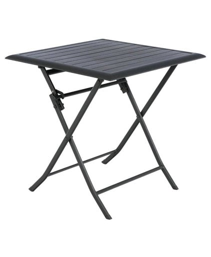 Mesa dobrável AZUA cinza graphite,  Mesa dobrável AZUA cinza graphite