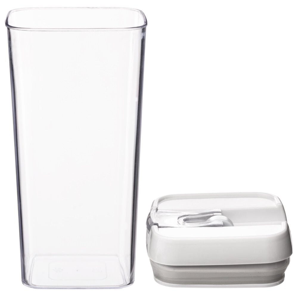 Frasco herm&eacute;tico quadrado 1,2l