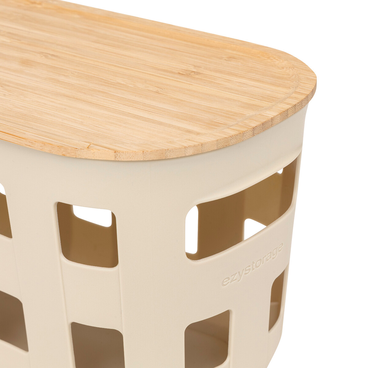 Cesto multiusos com tampa HARMONY bege 5,65l