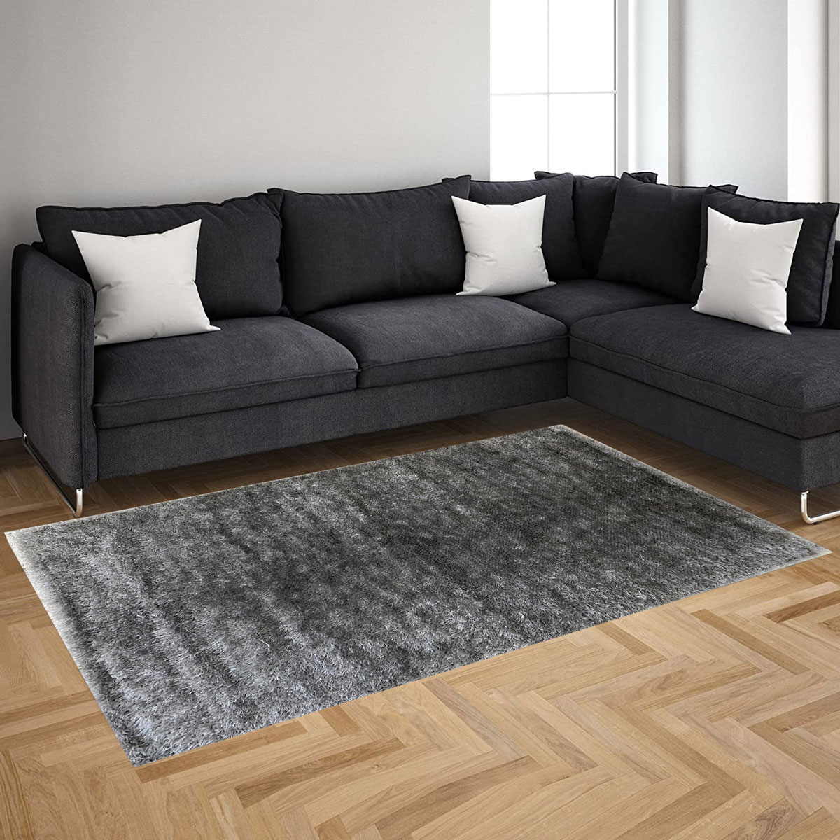 Tapete SABUGAL cinza 60x100cm