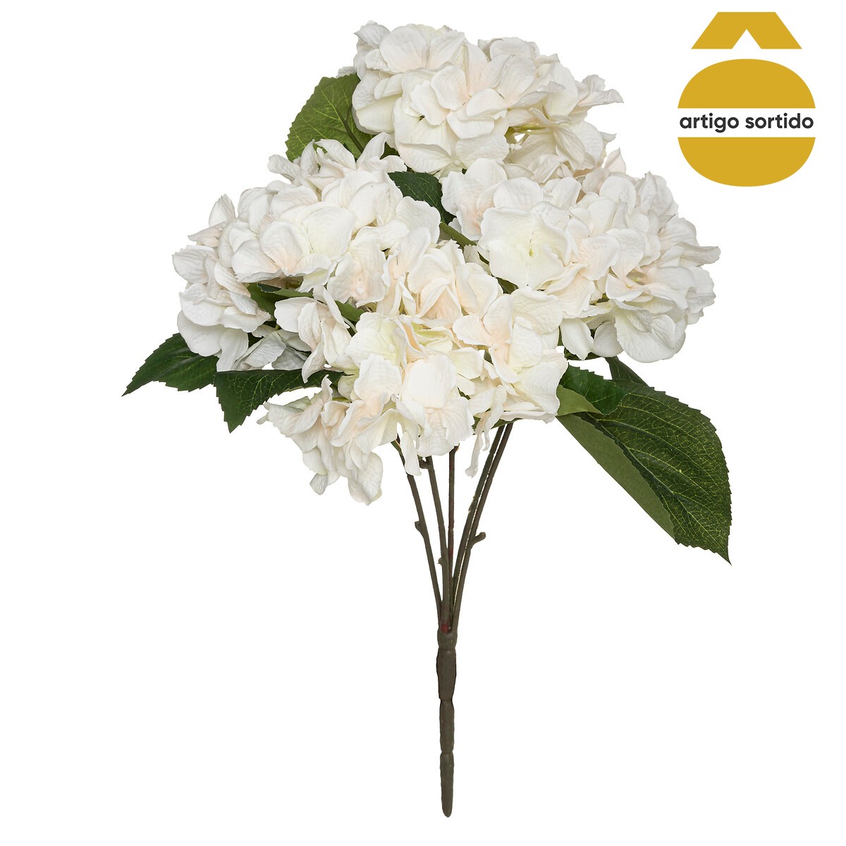 Ramo de hort&ecirc;nsias 42cm