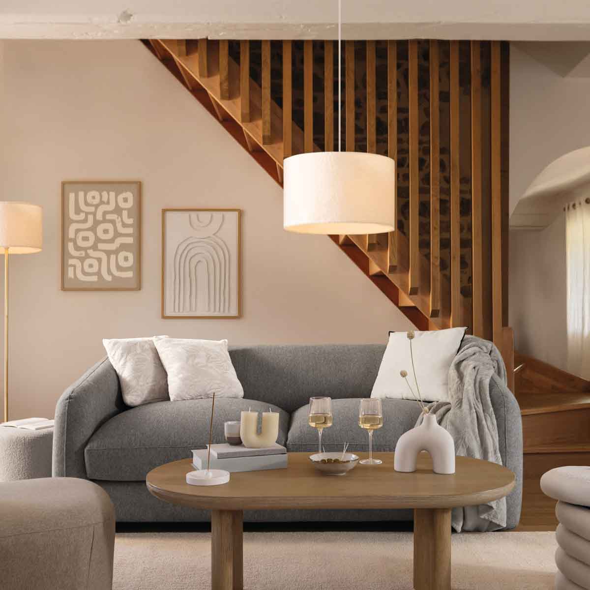 Sofá cama GENERIQUE cinza 198cm