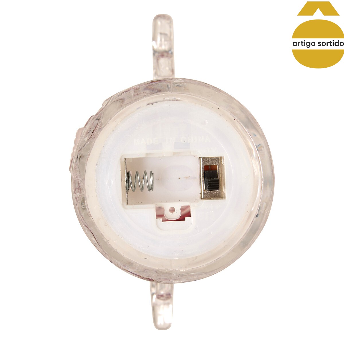 Figura natalícia decorativa luminosa 9x11cm