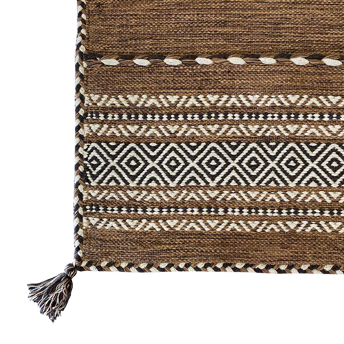 Tapete TRIBAL castanho 160x230cm