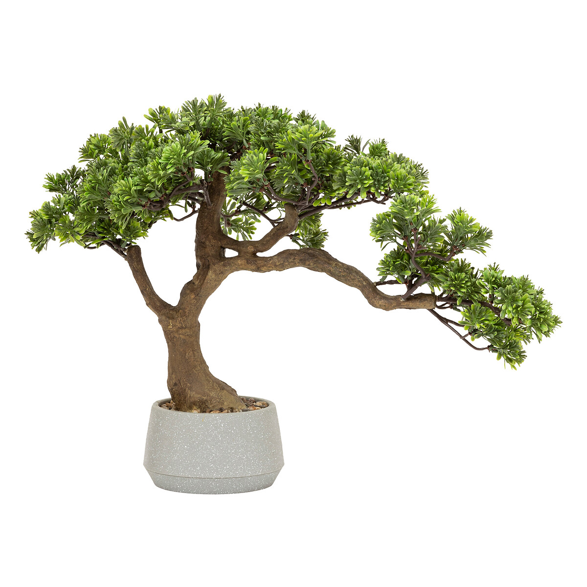Planta bonsai artificial com vaso 45cm