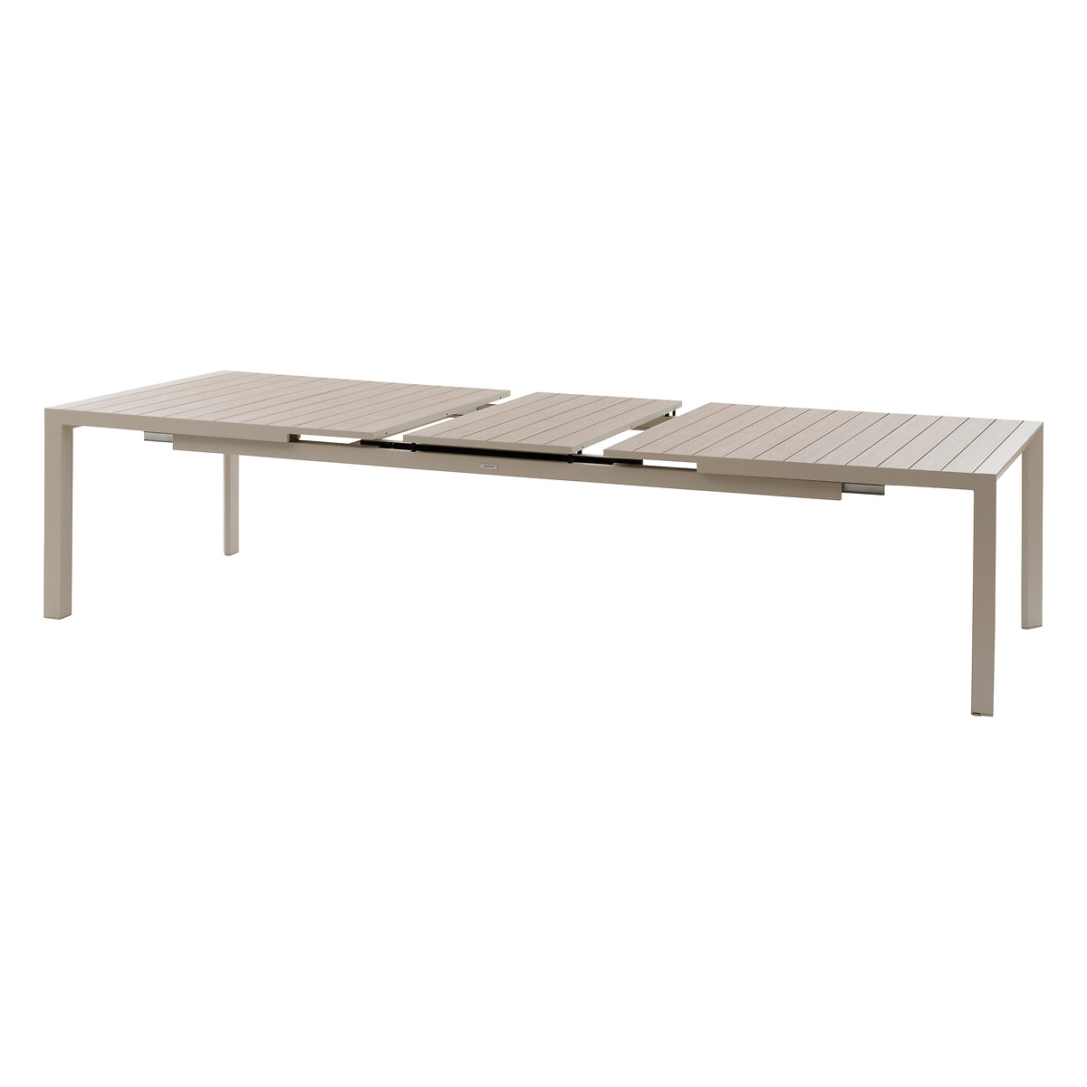 Mesa extens&iacute;vel autom&aacute;tica EVASION bege 254-314cm