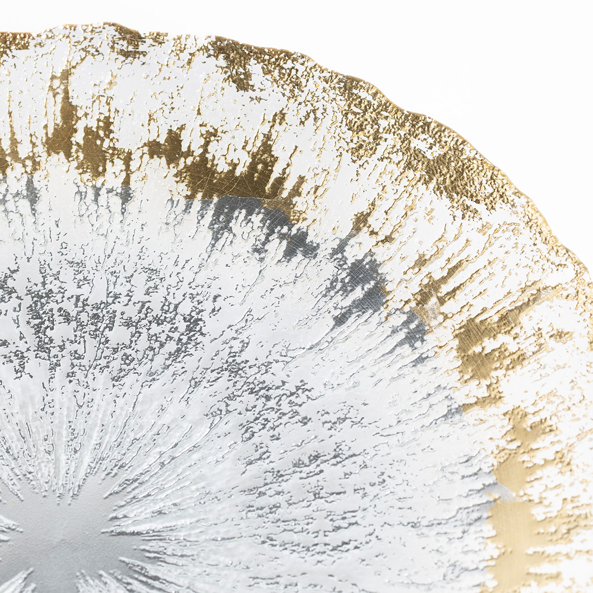 Centro de mesa em vidro 41cm