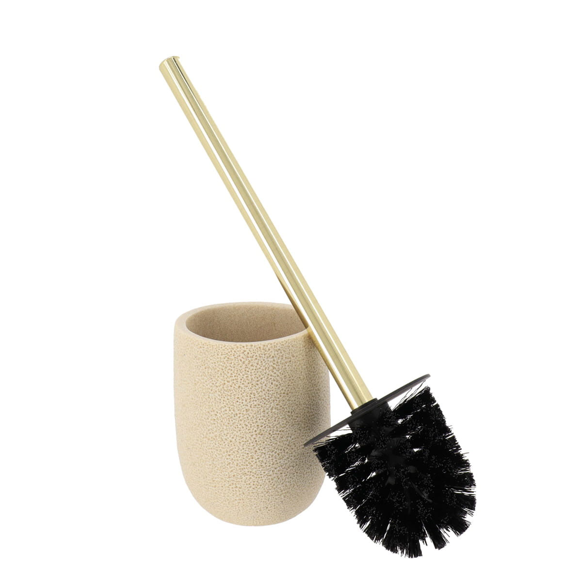 Escova wc em poliresina natural