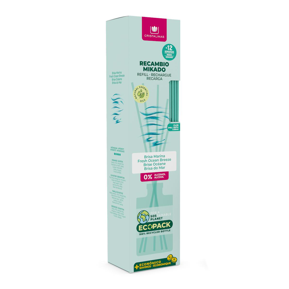 Ambientador mikado brisa marinha 85ml