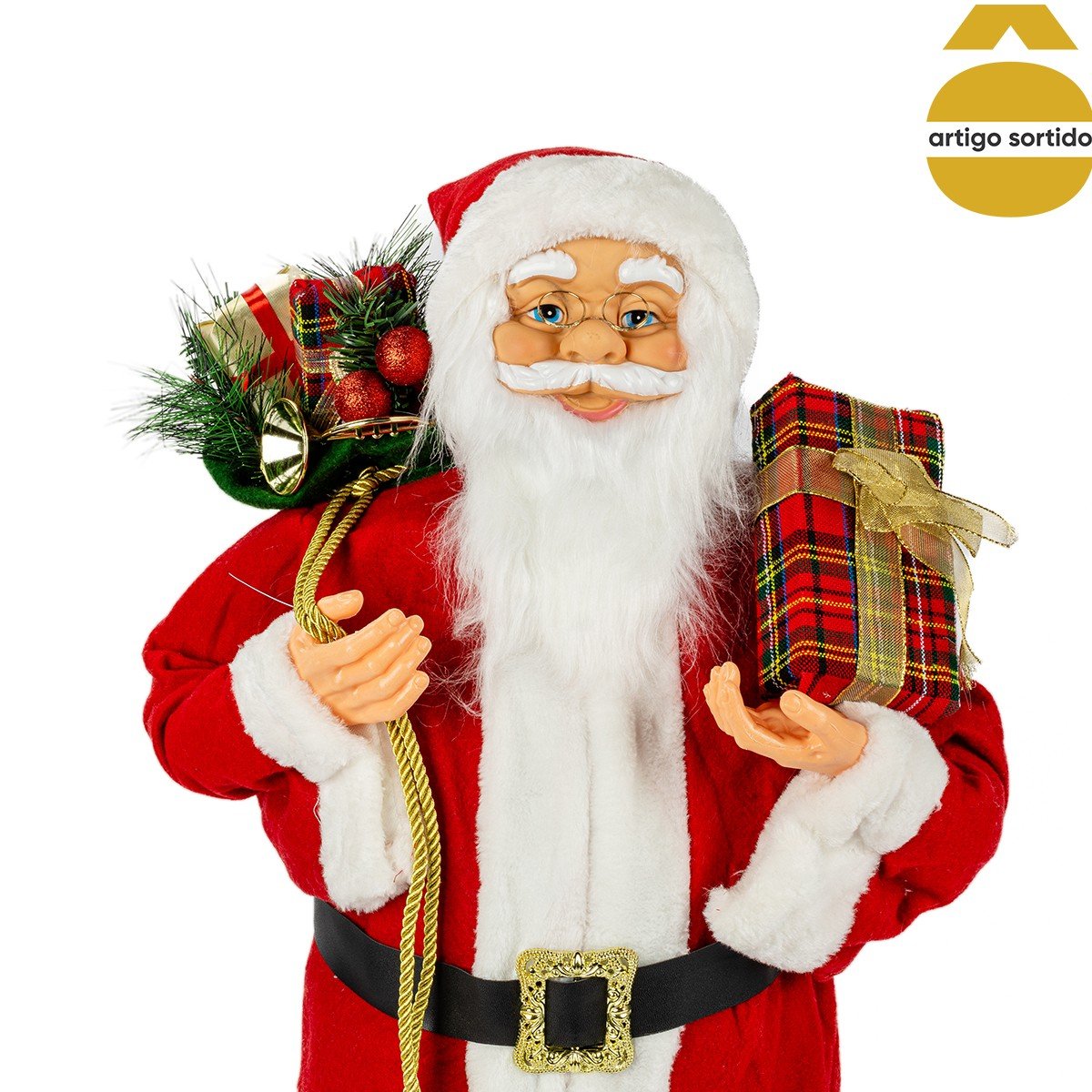 Pai natal clássico 90cm