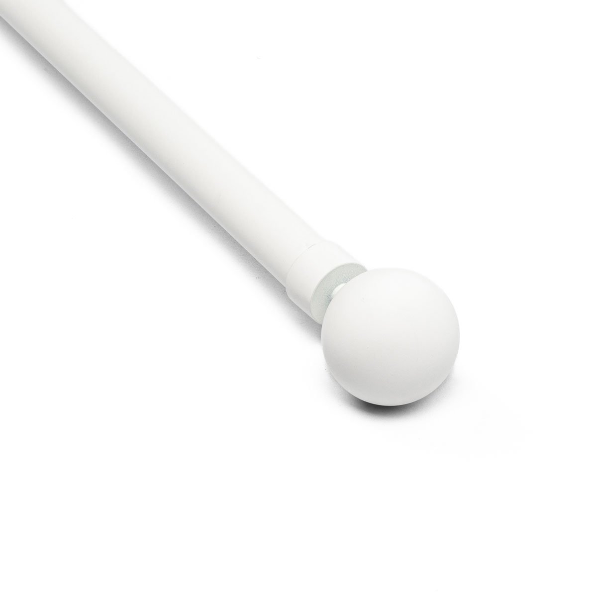 Kit varão extensível branco 210-380cm,  Kit varão extensível branco 210-380cm