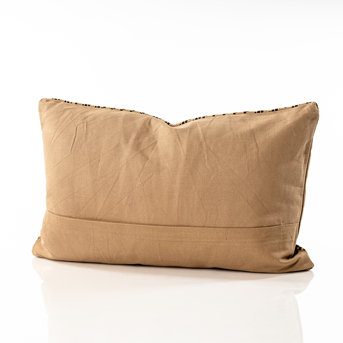 Almofada INUIT riscas cru e preto 30x50cm