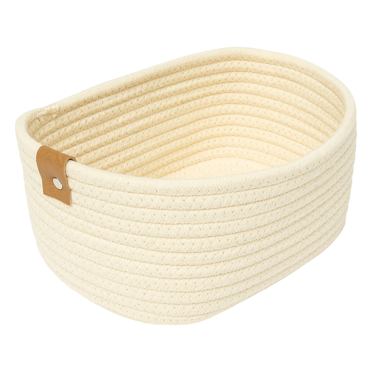 Conjunto de 3 cestos de arruma&ccedil;&atilde;o bege DUO