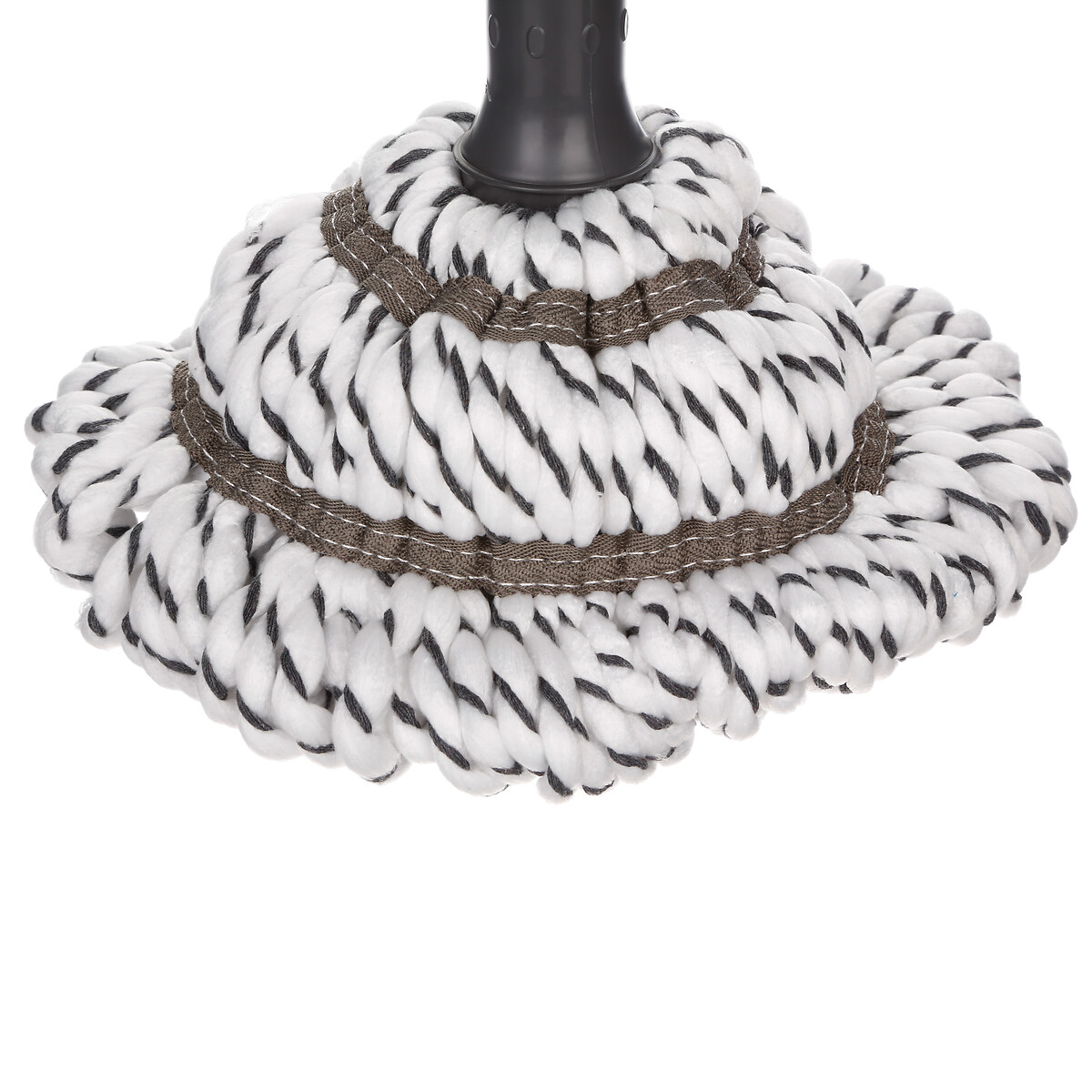 Esfregona twist cinza 130cm