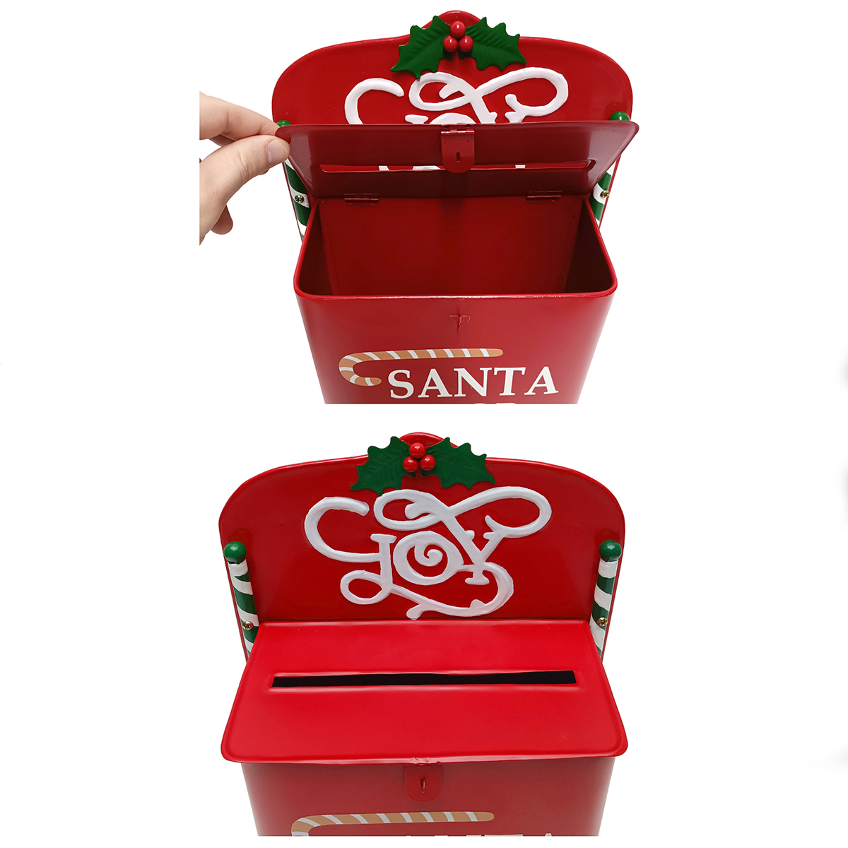 Caixa De Correio Em Metal 35x10x42cm