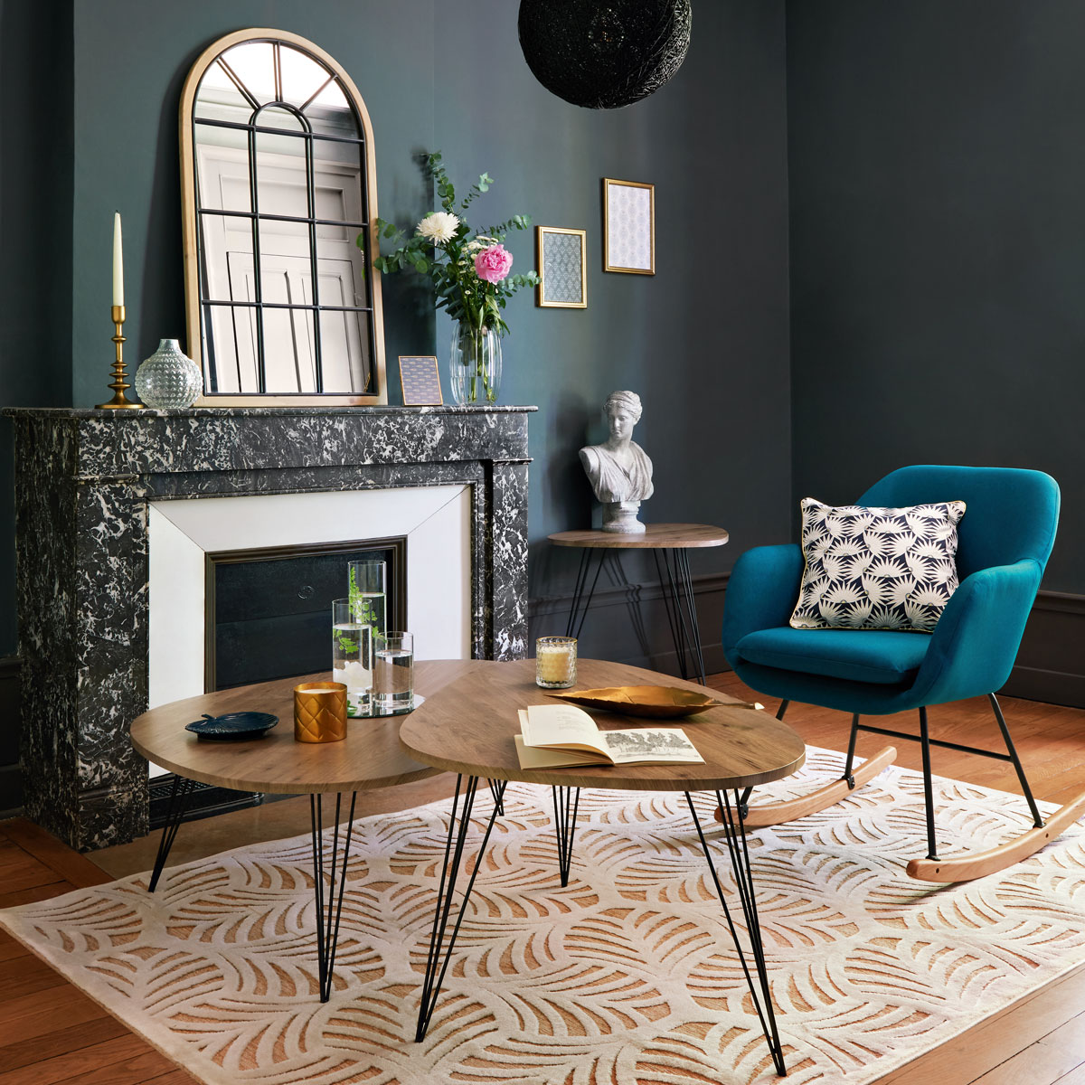 Mesa de apoio NEILE bege