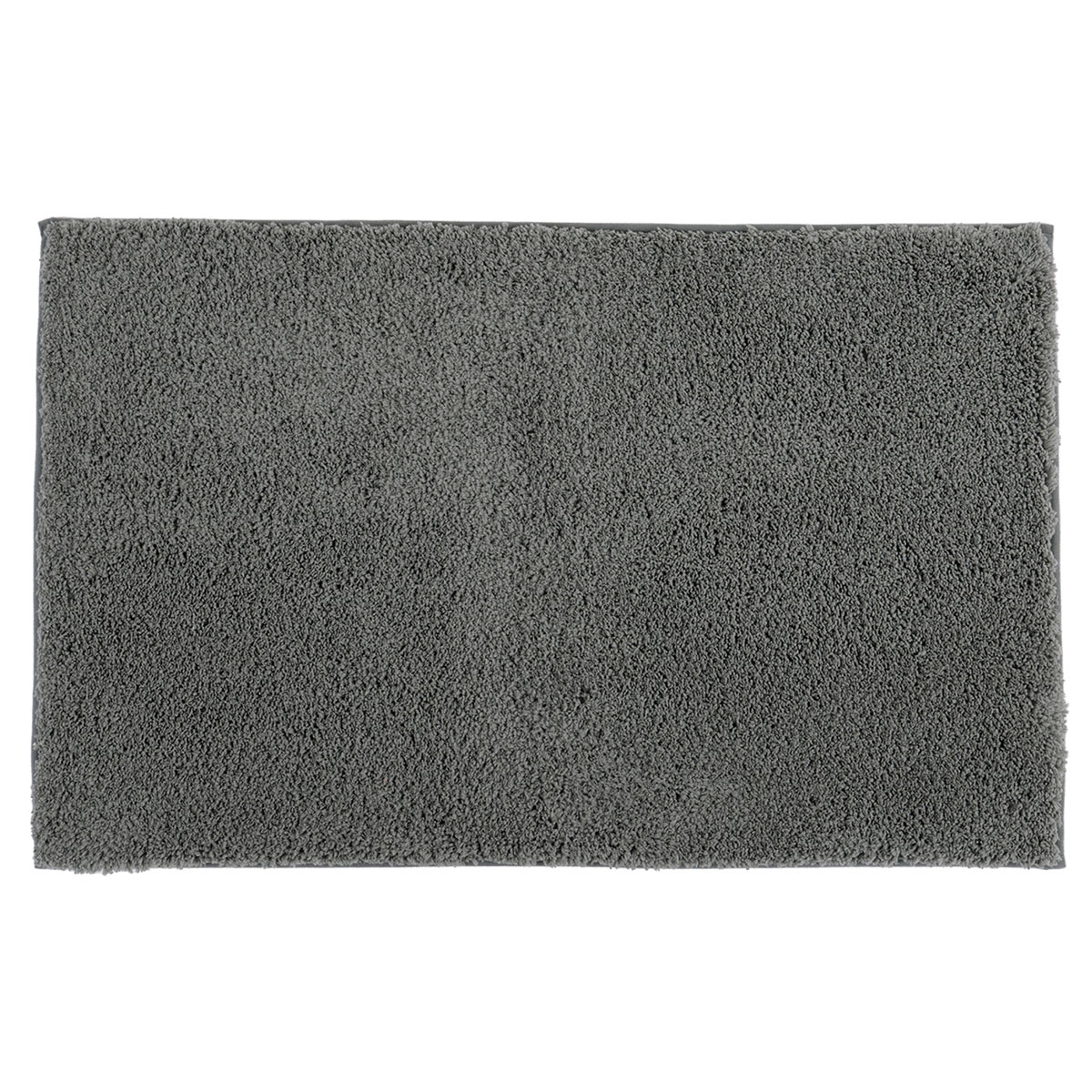 Tapete sa&iacute;da de banho cinza 50x80cm