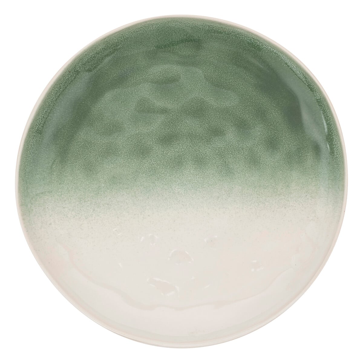 Prato raso MALAKITE 27cm em gr&eacute;s
