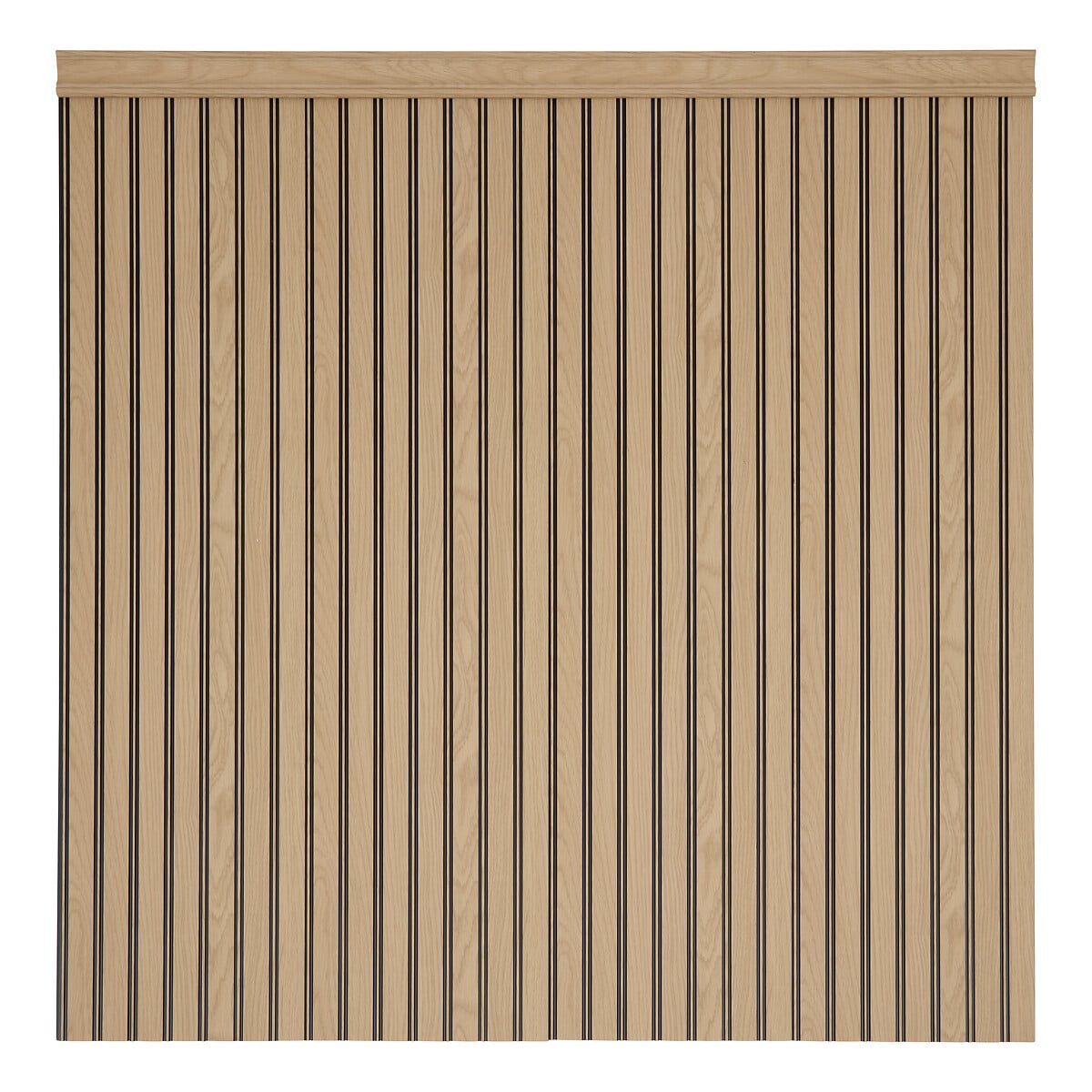 Conjunto de 4 pain&eacute;is decorativos BENY bege 100cm