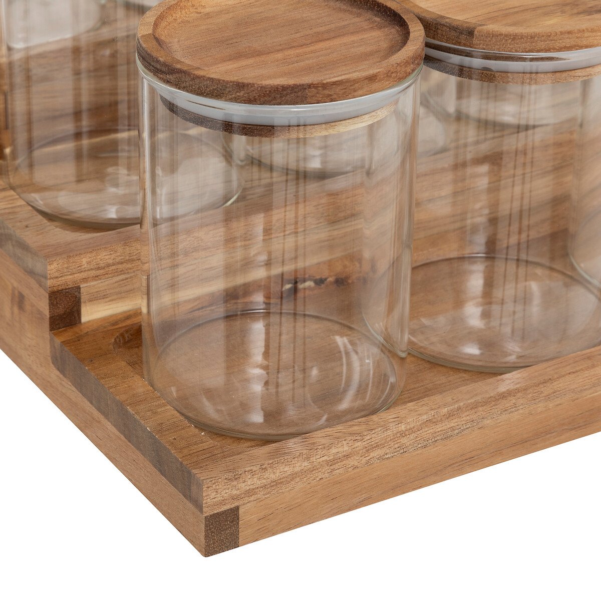 Conjunto de 9 frascos para especiarias com suporte HARMONY