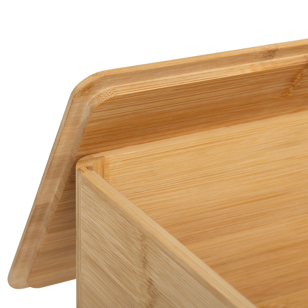 Caixa para pão em bambu 20,2x12,7x33,2cm,  Caixa para pão em bambu 20,2x12,7x33,2cm