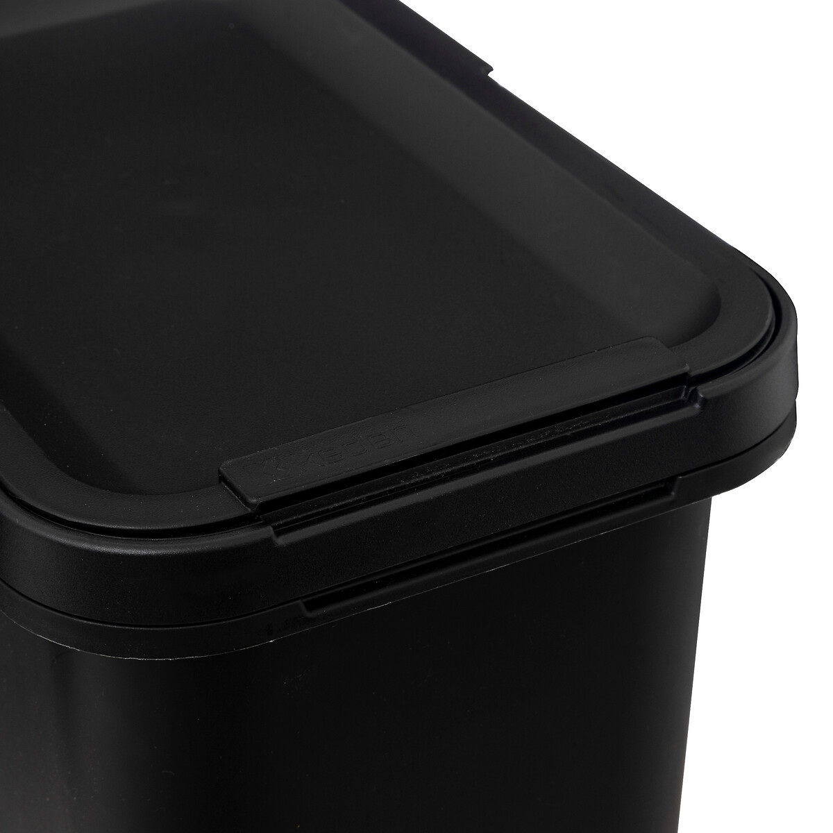 Balde Do Lixo Preto Com Pega 12L