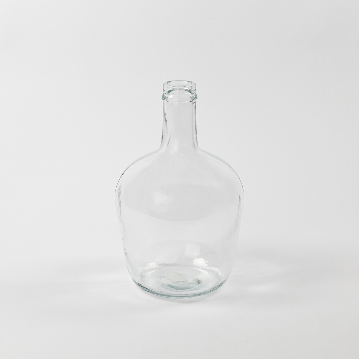 Jarra forma garrafão transparente em vidro reciclado 4l,  Jarra forma garrafão transparente em vidro reciclado 4l