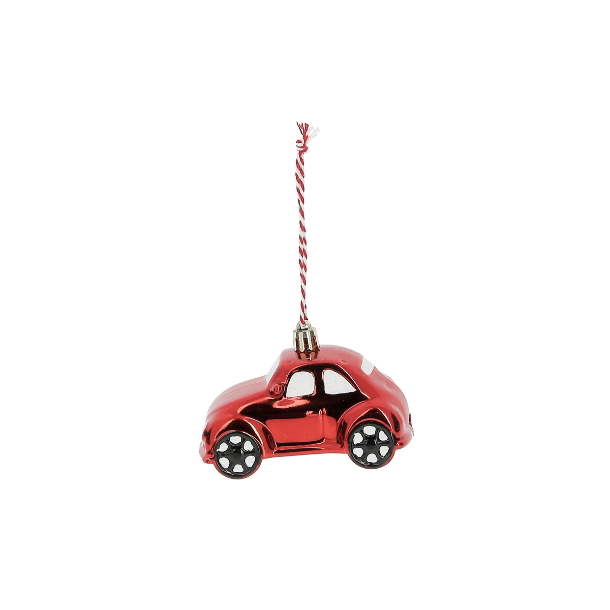 Pendurante em forma de carro vermelho 5x5x9cm