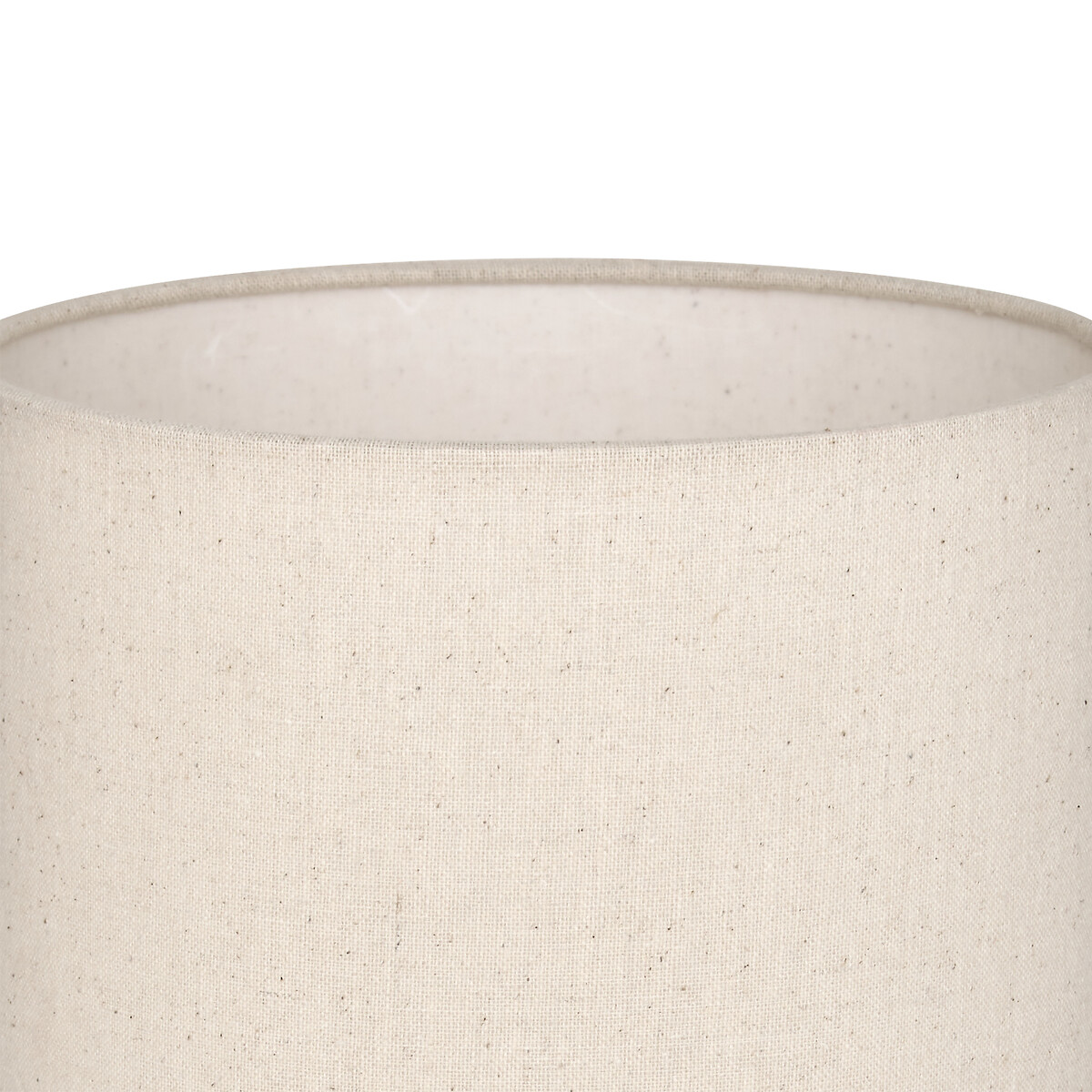 Candeeiro de mesa bege em cer&acirc;mica 42cm