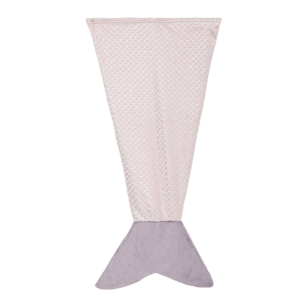Manta cauda de SEREIA rosa