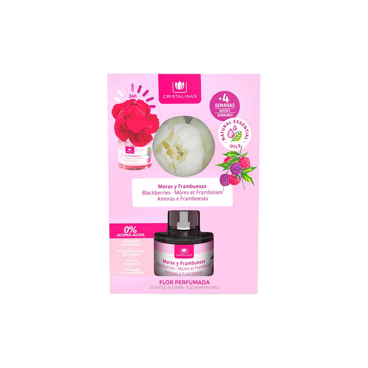 Ambientador perfumado amora com flor 40ml