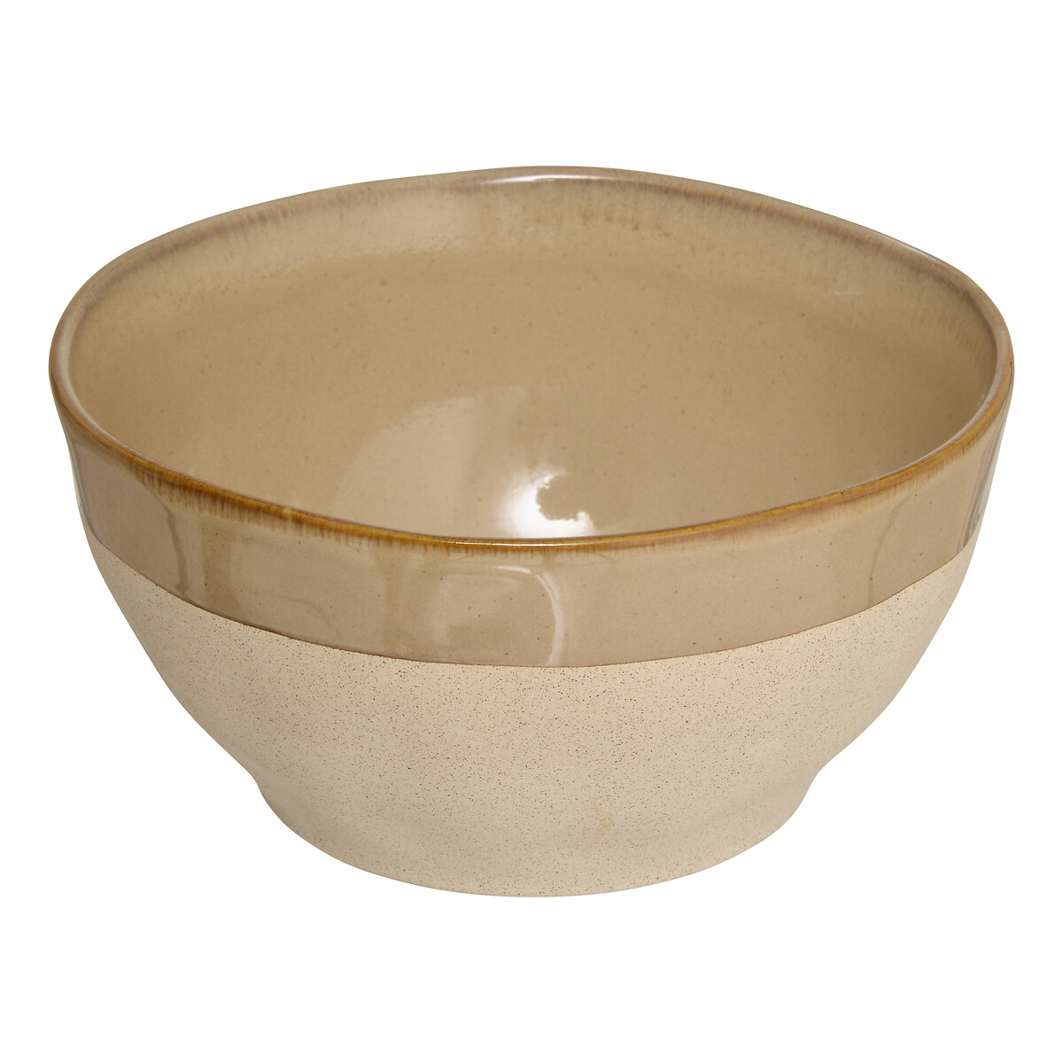 Tigela KATE bege em porcelana 72cl