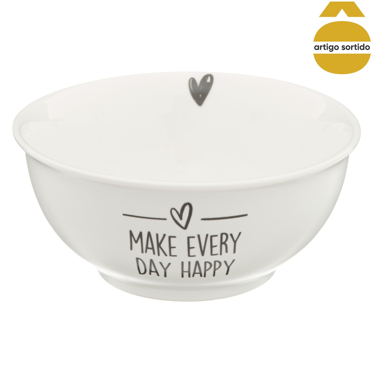 Tigela HAPPY em cer&acirc;mica 50cl