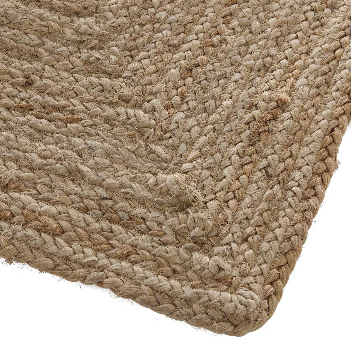 Tapete natural em juta 60x90cm,  Tapete natural em juta 60x90cm