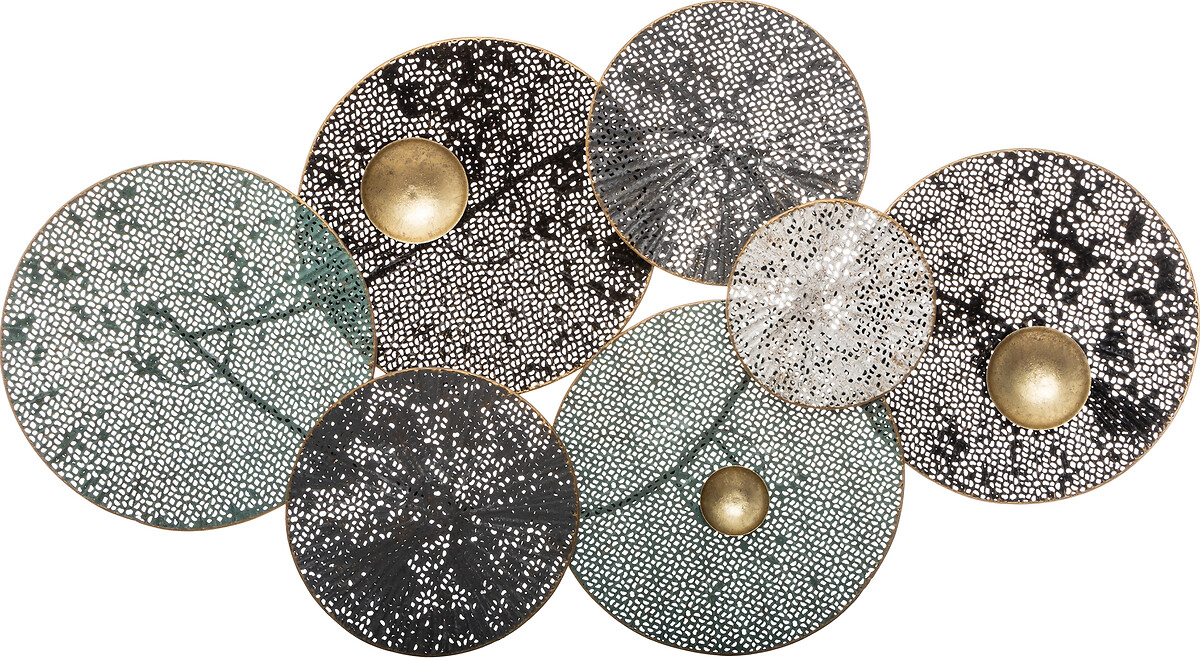 Quadro decorativo NENUPHAR em metal