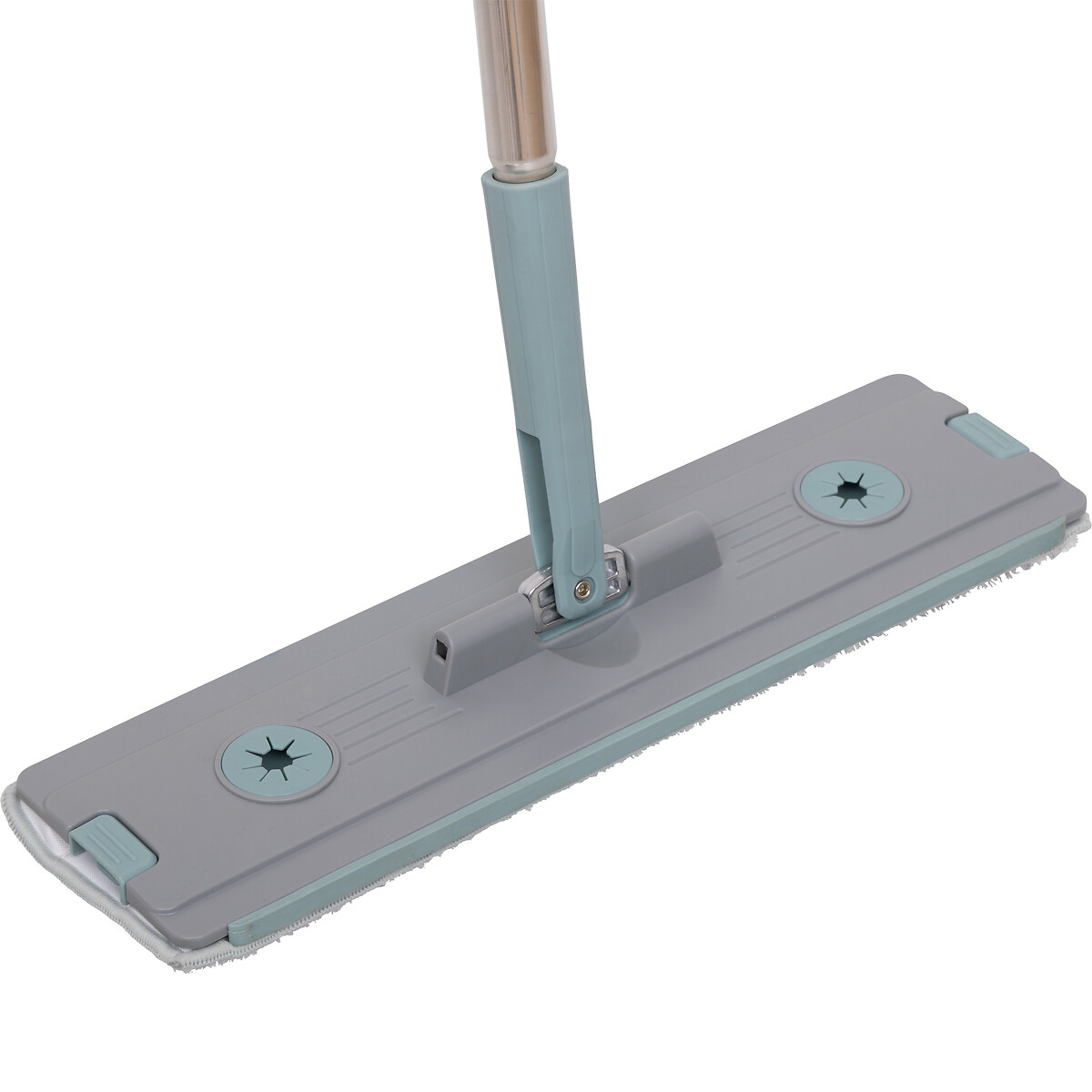 Balde mec&acirc;nico cinza com mopa 5L