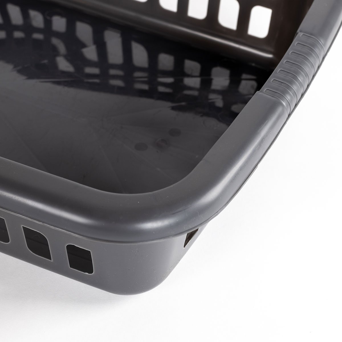 Cesto roupa baixo cinza 20L