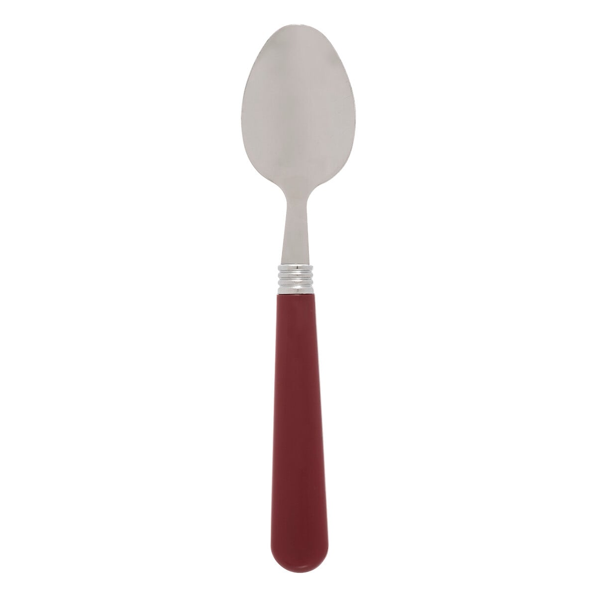 Faqueiro de 24 pe&ccedil;as COLORAMA vermelho