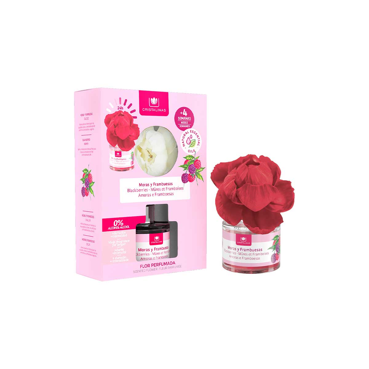 Ambientador perfumado amora com flor 40ml