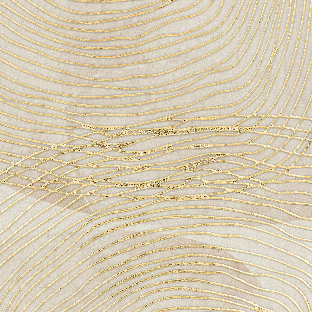 Quadro decorativo ELIN dourado 50x70cm