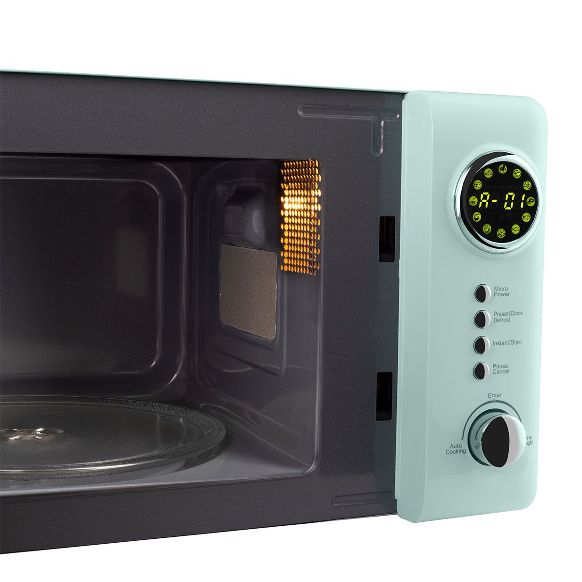 Microondas VINTAGE CUISINE menta 700w