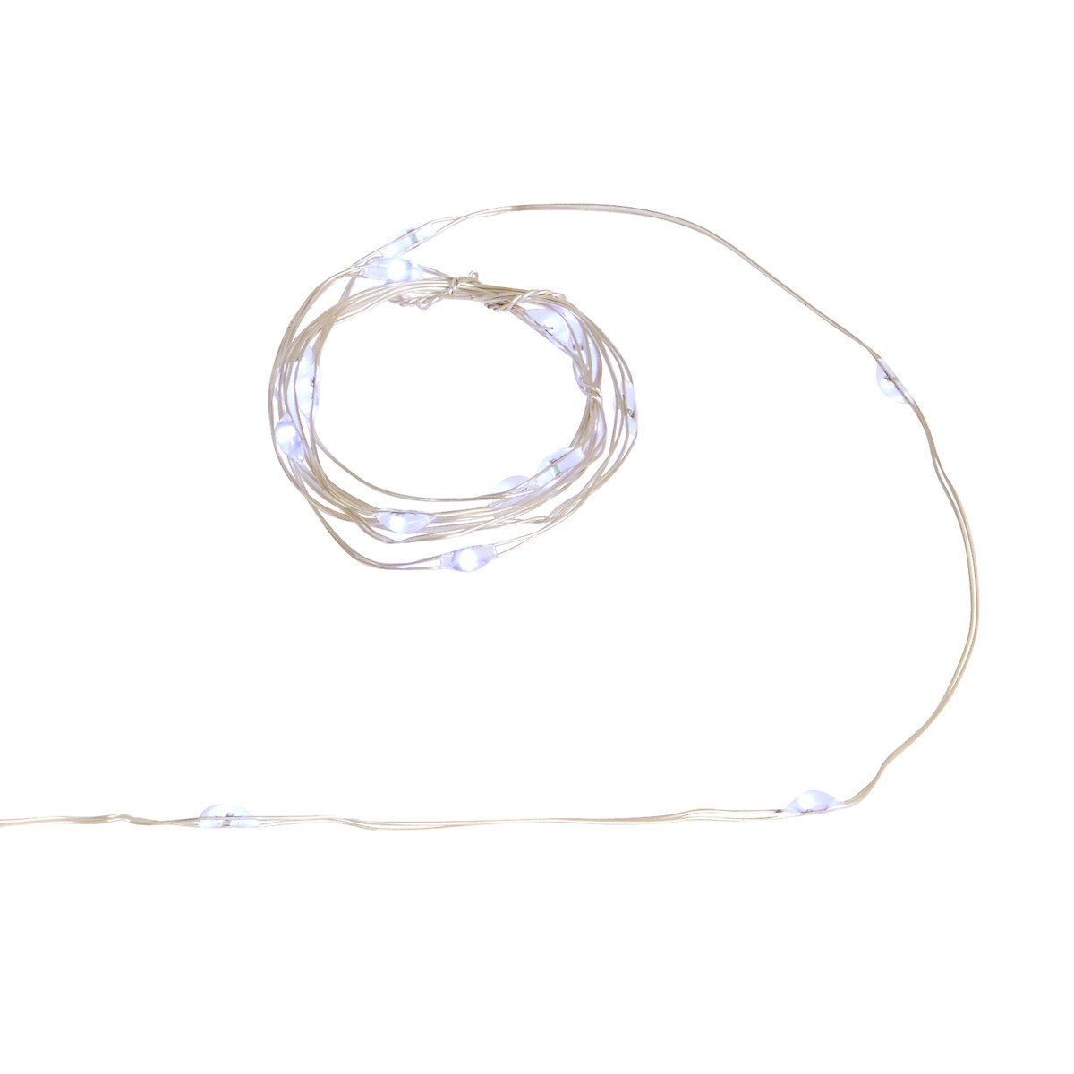 Série de natal branco frio 1M 20LED