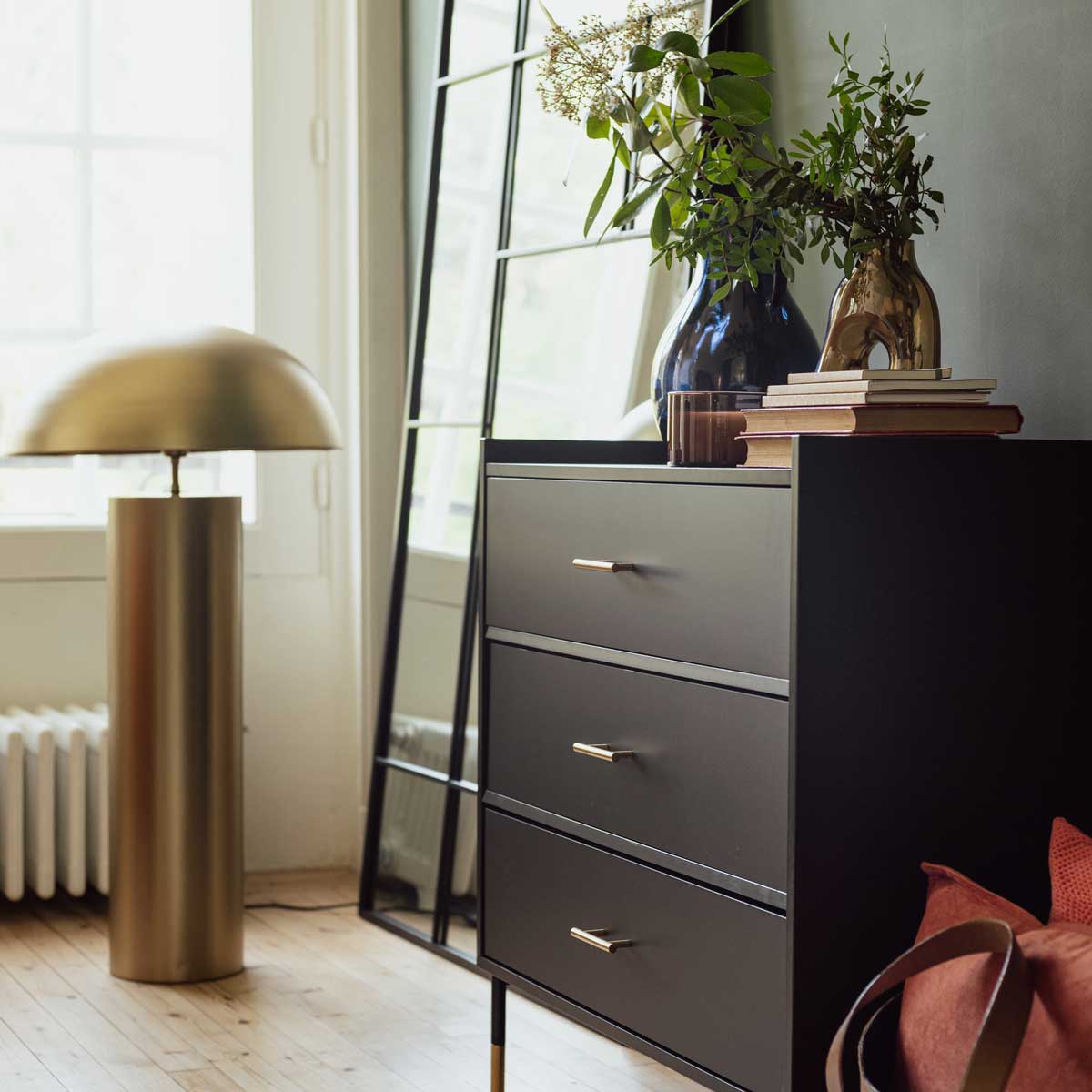 Jarra de vidro ambar DONUT