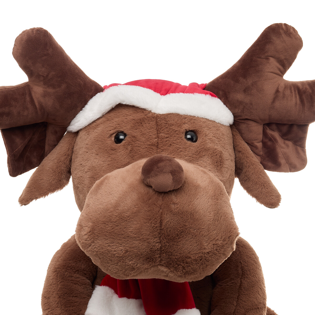 Figura Rena com gorro e cachecol 100cm