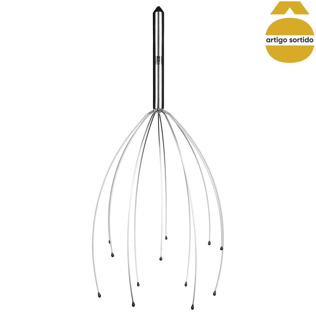 Massajador De Cabeça Metálico