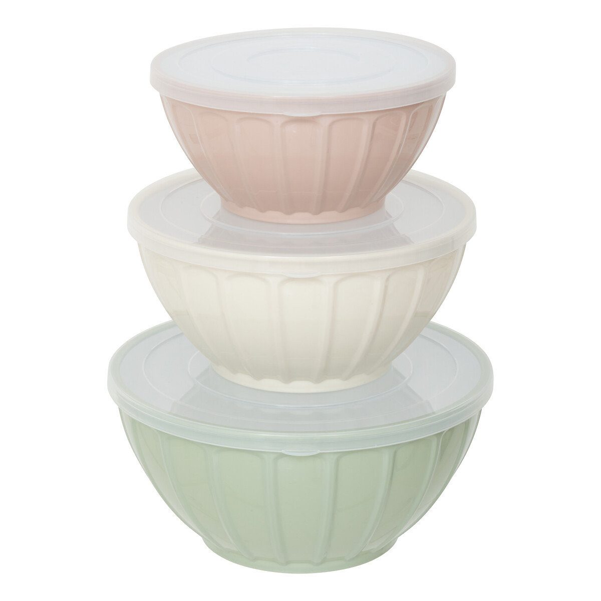Conjunto de 3 caixas ESSEN com tampa