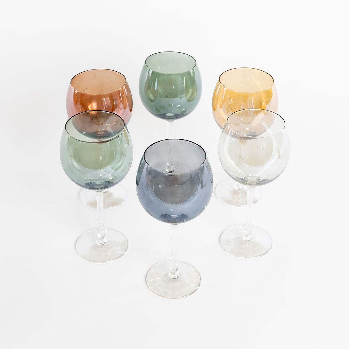 Conjunto de 6 copos de vinho LUCIA 42cl