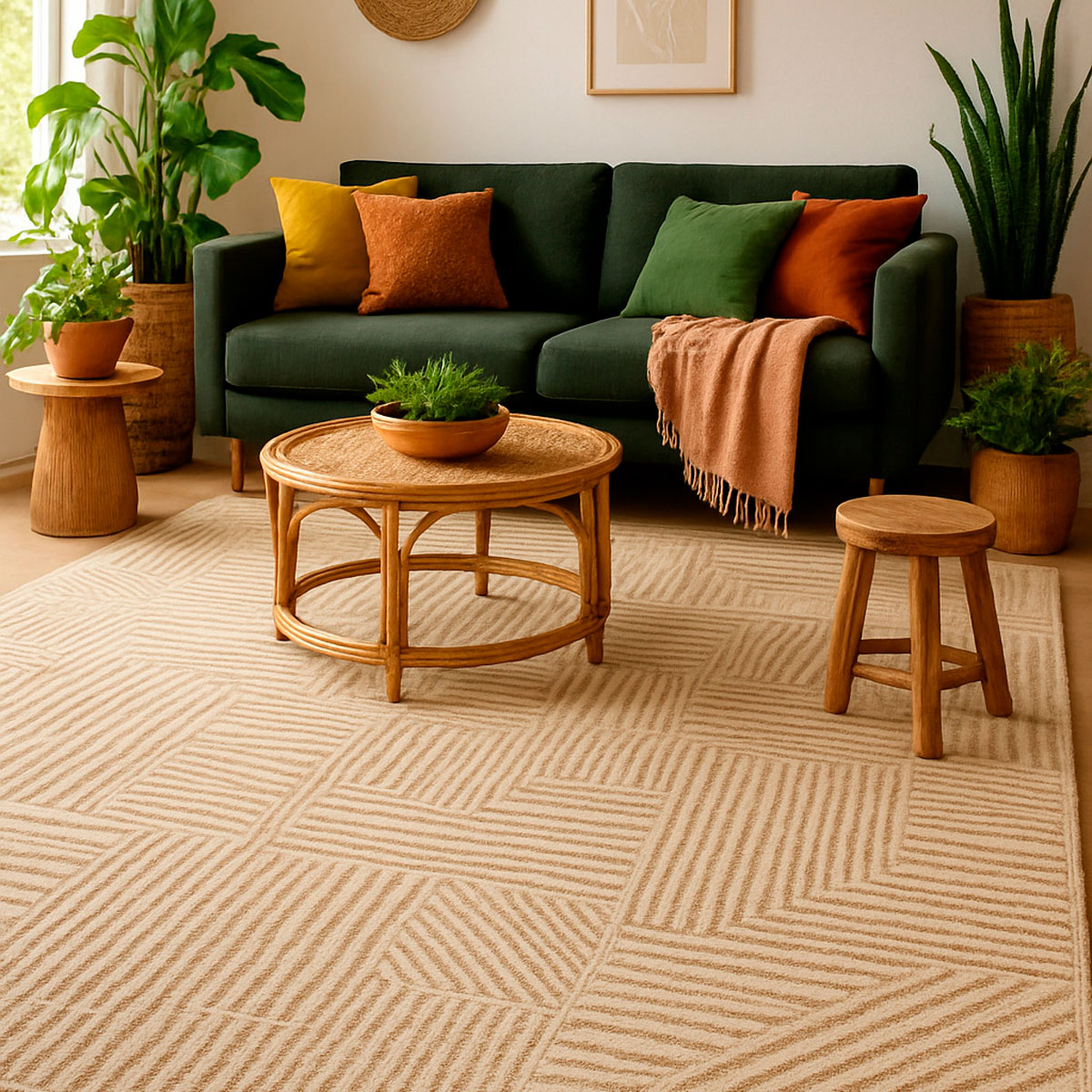 Tapete ZOE bege 120x160cm