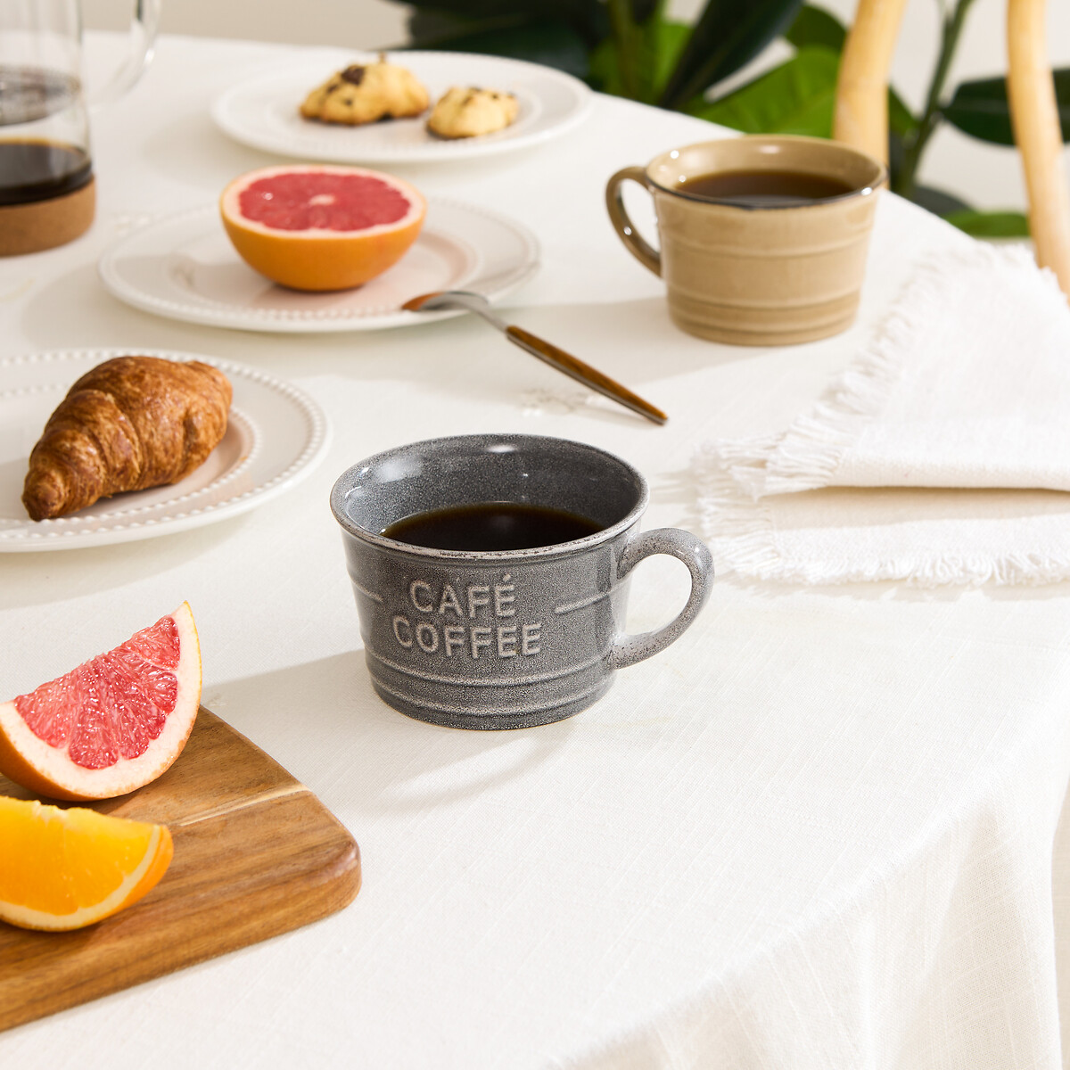 Ch&aacute;vena CAFE cinza 26cl