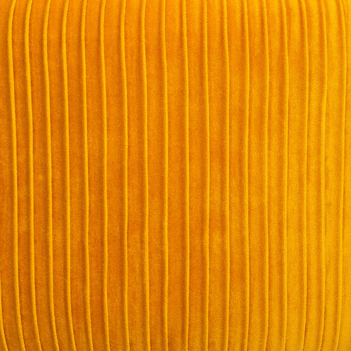 Tamborete SOLARO SLOW TIME ocre veludo